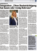 Tips-Beitrag: Integration: „Diese Beeinträchtigung hat kaum oder wenig Relevanz"